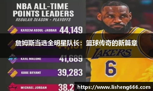 詹姆斯当选全明星队长：篮球传奇的新篇章